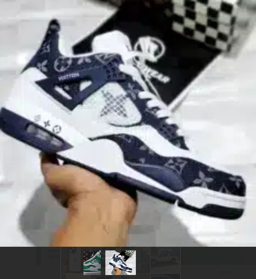 Air Jordan 4 X Louis Vuitton Shoes